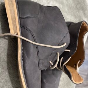 Men's Black Leather Boots